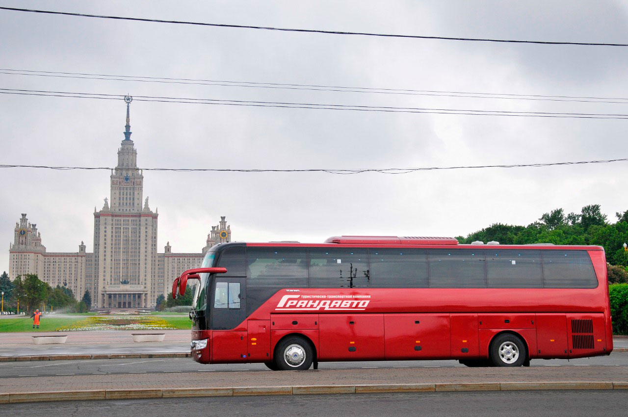 Автобус Ютонг Гомель ГрандАвто Москва Санкт-Петербург